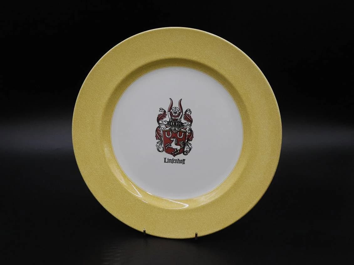 プレート|バーミセリ 紋章入りの32cm Spode(スポード)