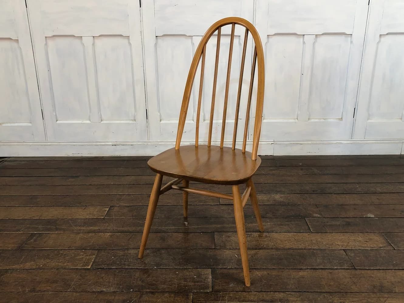クエーカーチェア｜ビーチ・エルム材・1960年代 スポークバック ERCOL（アーコール）