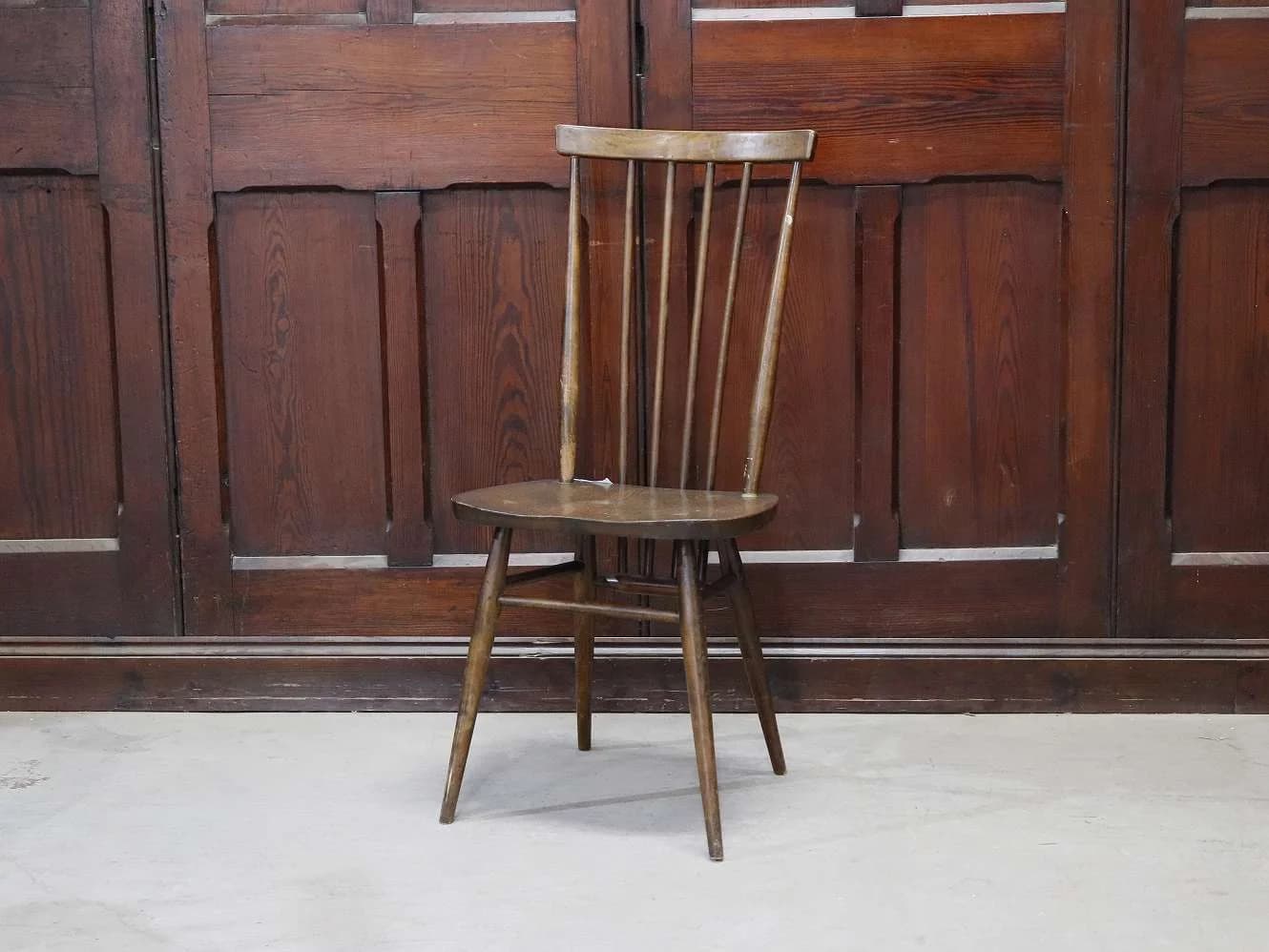 ハイスティックバックチェア|ブナ材・エルム材・1960年代 ハイバック ERCOL(アーコール)