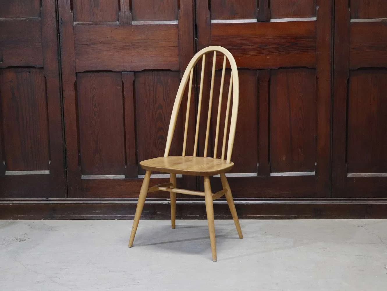 クエーカーチェア|ビーチ・エルム材・1960年代 スポークバック ERCOL(アーコール)