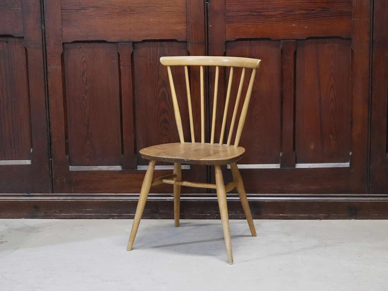 ボウバックチェア|ブナ・エルム材・1960年代 サドルシート ERCOL(アーコール)