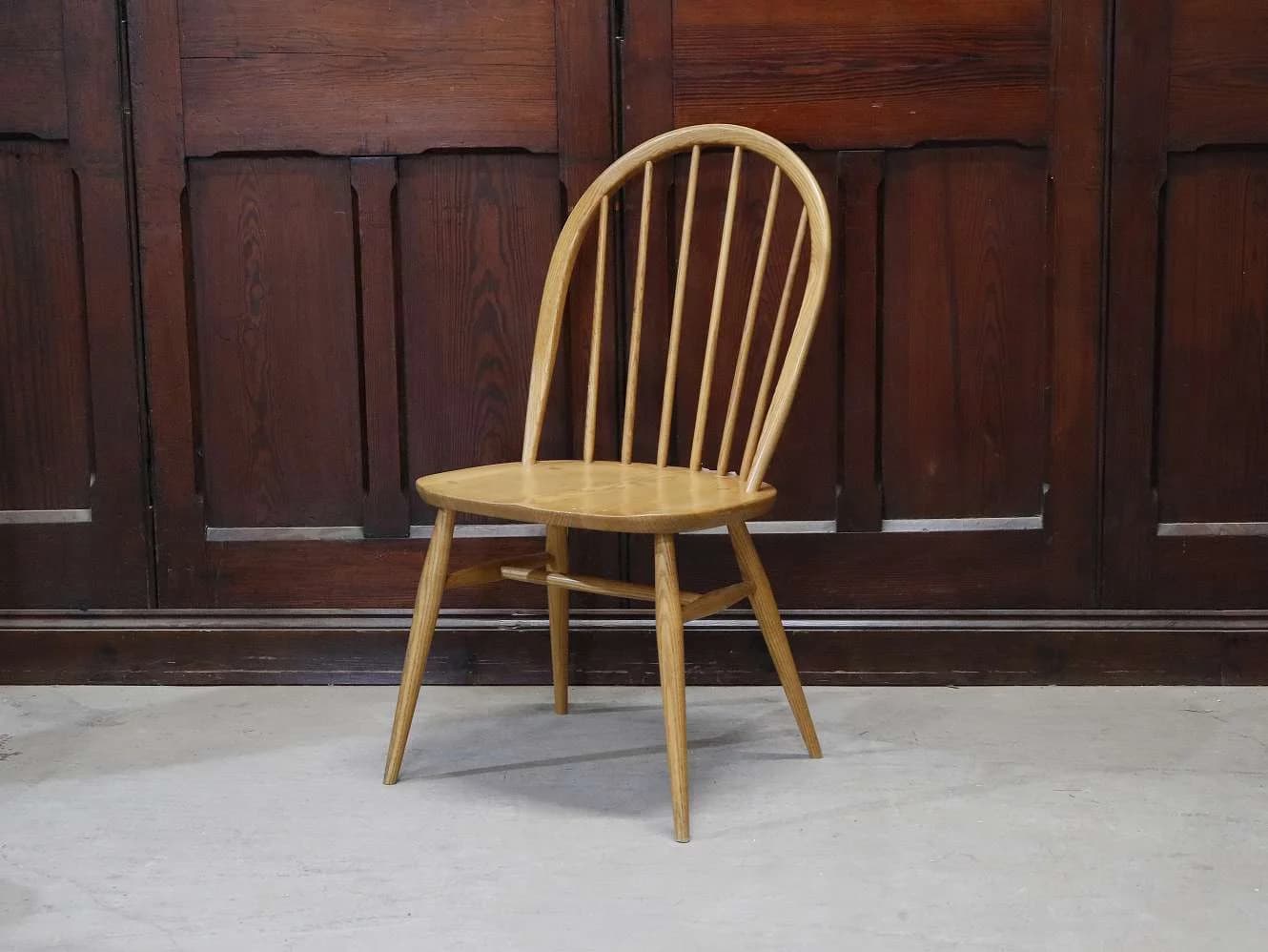 フープバックチェア｜ブナ材・エルム材・1960年代 ハイバック ERCOL（アーコール）