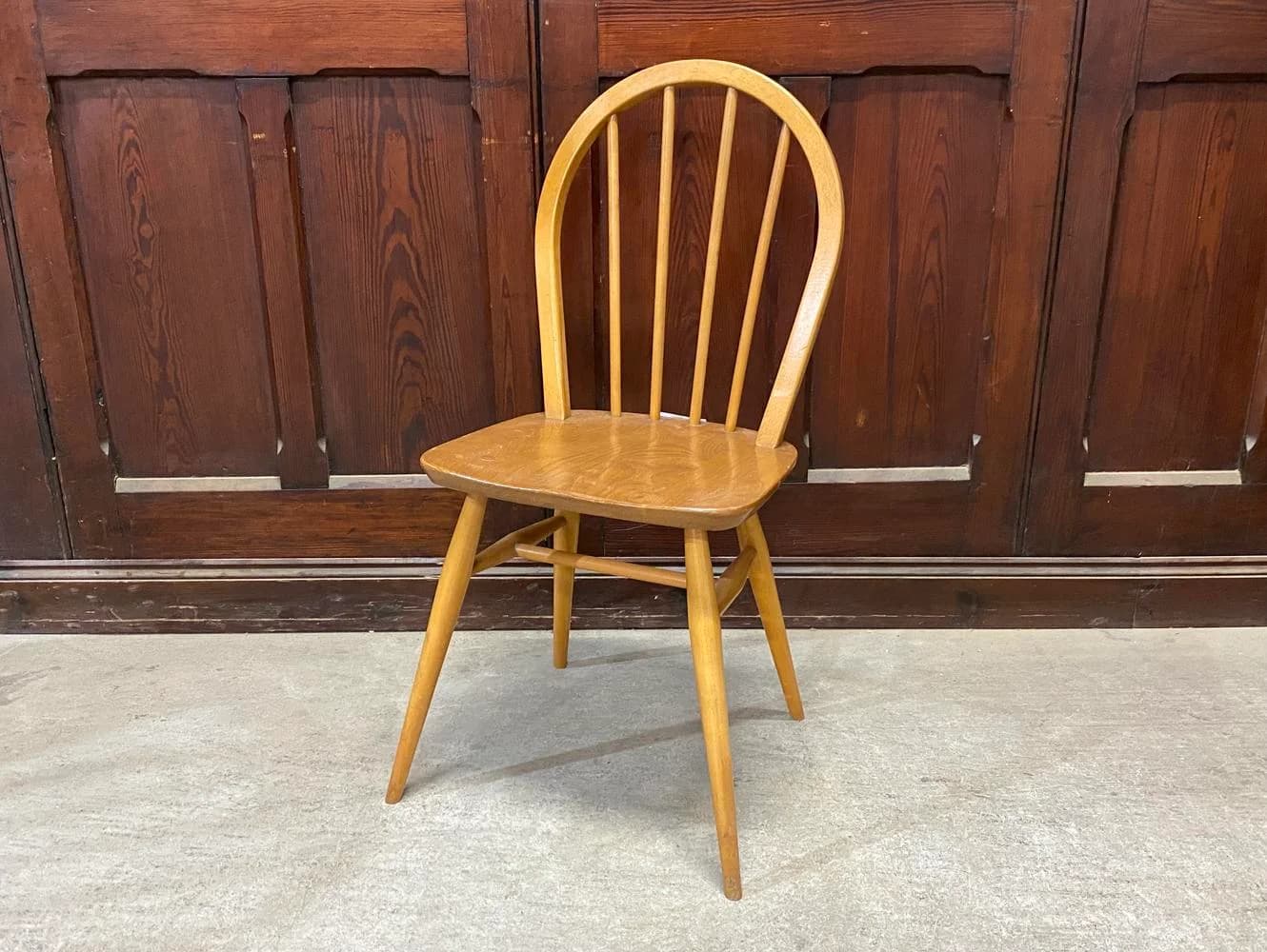 フープバックチェア|ブナ材・エルム材・1960年代 曲げ木のダイニングチェア ERCOL(アーコール)