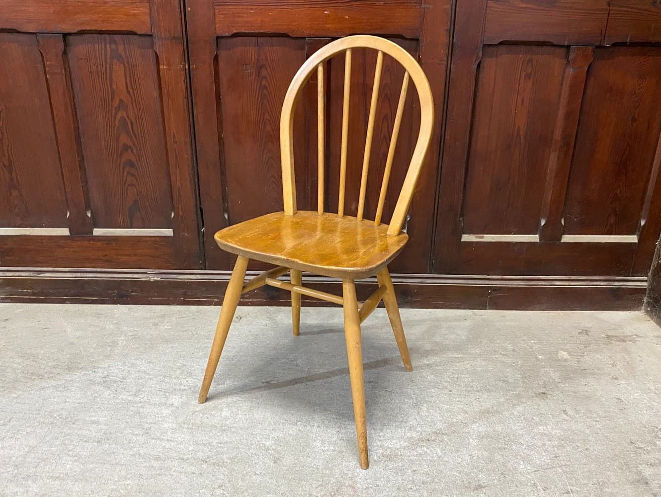 フープバックチェア｜ブナ・エルム材・1960年代 曲木のウィンザー ERCOL（アーコール）