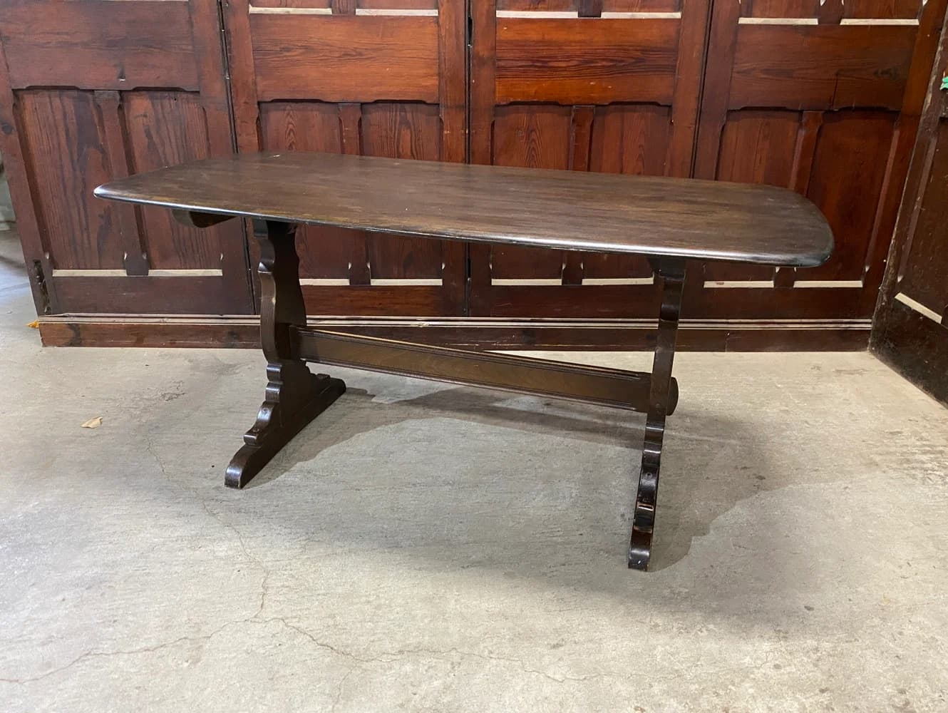 リフェクトリーテーブル｜エルム材・1980年代 ERCOL（アーコール）