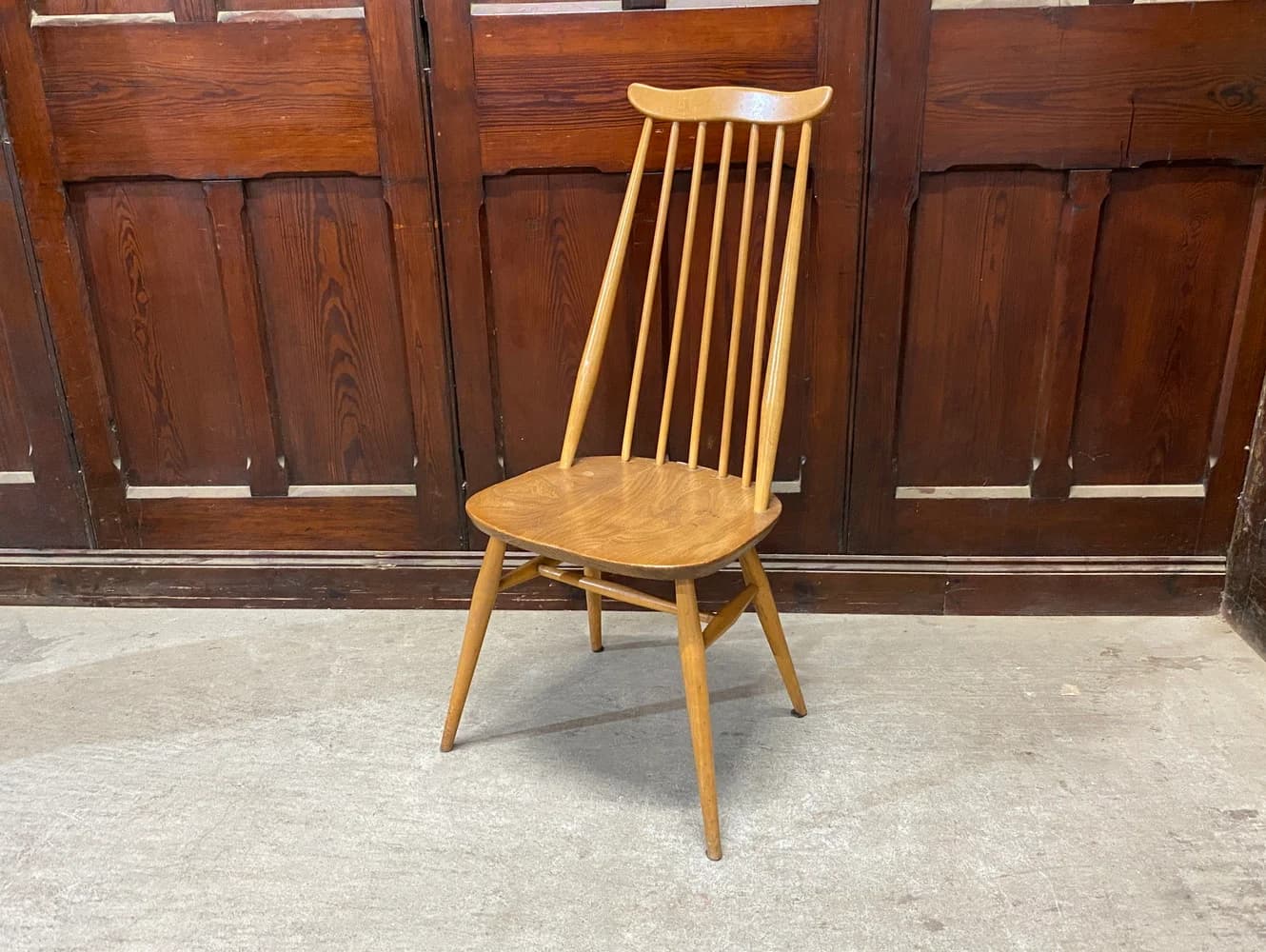 ゴールドスミス チェア｜ブナ・エルム材・1960年代 明るいハチミツ色 ERCOL（アーコール）