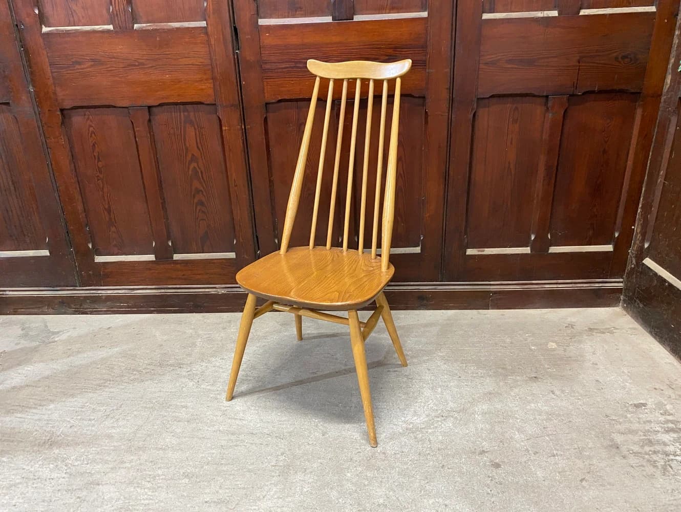 ゴールドスミス チェア｜ブナ・エルム材・1960年代 明るいハチミツ色 ERCOL（アーコール）