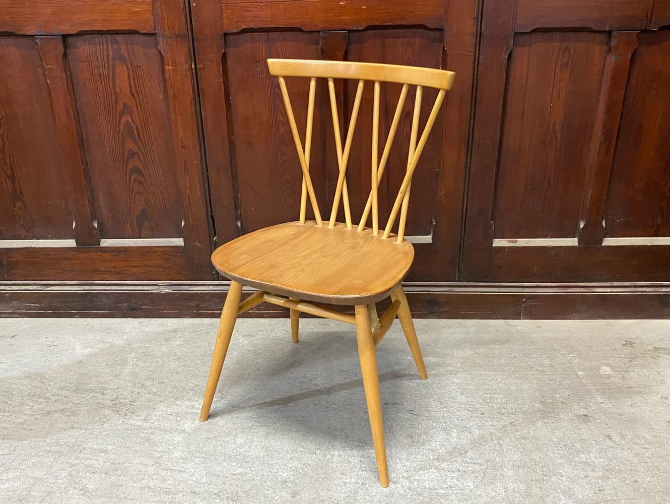 エックスバックチェア｜ブナ・エルム材・1960年代 ERCOL（アーコール）