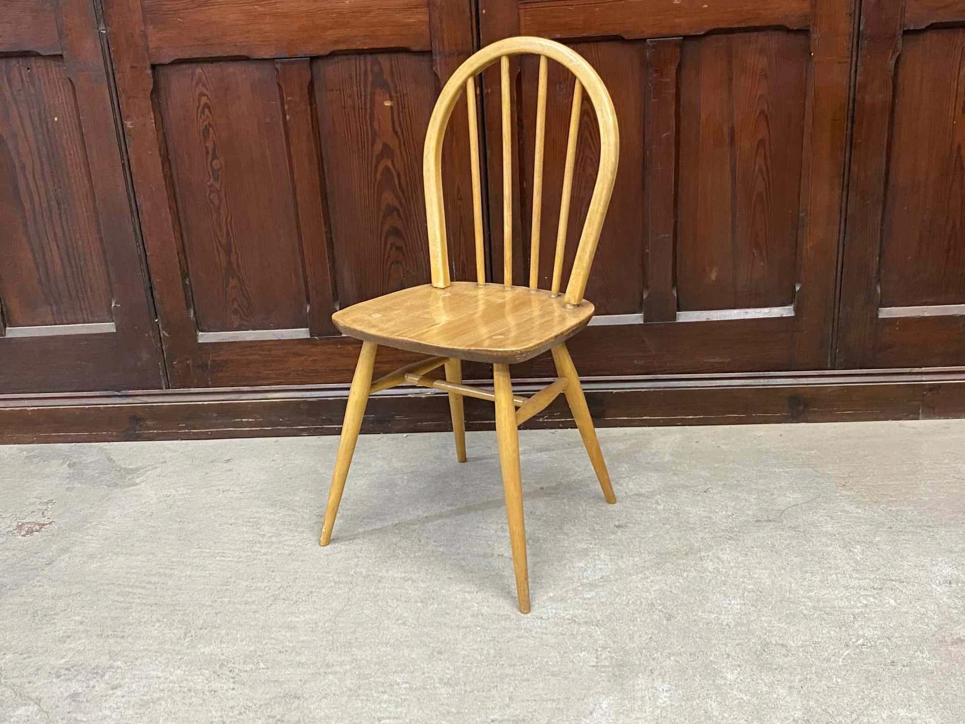 フープバックチェア|ブナ・エルム材・1960年代 ハイバック ERCOL(アーコール)