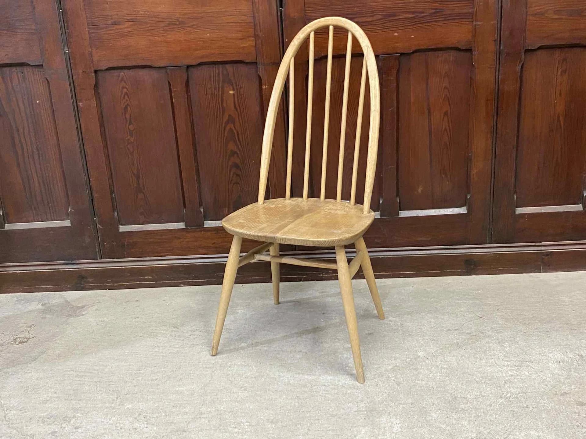 クエーカーチェア|ビーチ・エルム材・1960年代 スポークバック ERCOL(アーコール)