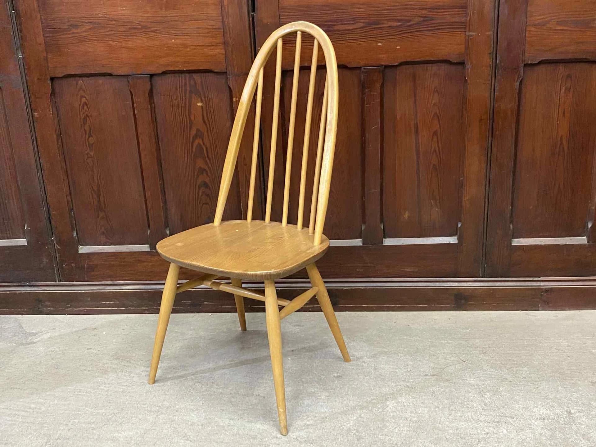 クエーカーチェア｜ビーチ材・エルム材・1960年代 英国ミッドセンチュリーの名作 ERCOL（アーコール）
