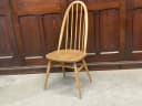 クエーカーチェア｜ビーチ材・エルム材・1960年代 フィット感あるハイバック ERCOL（アーコール）