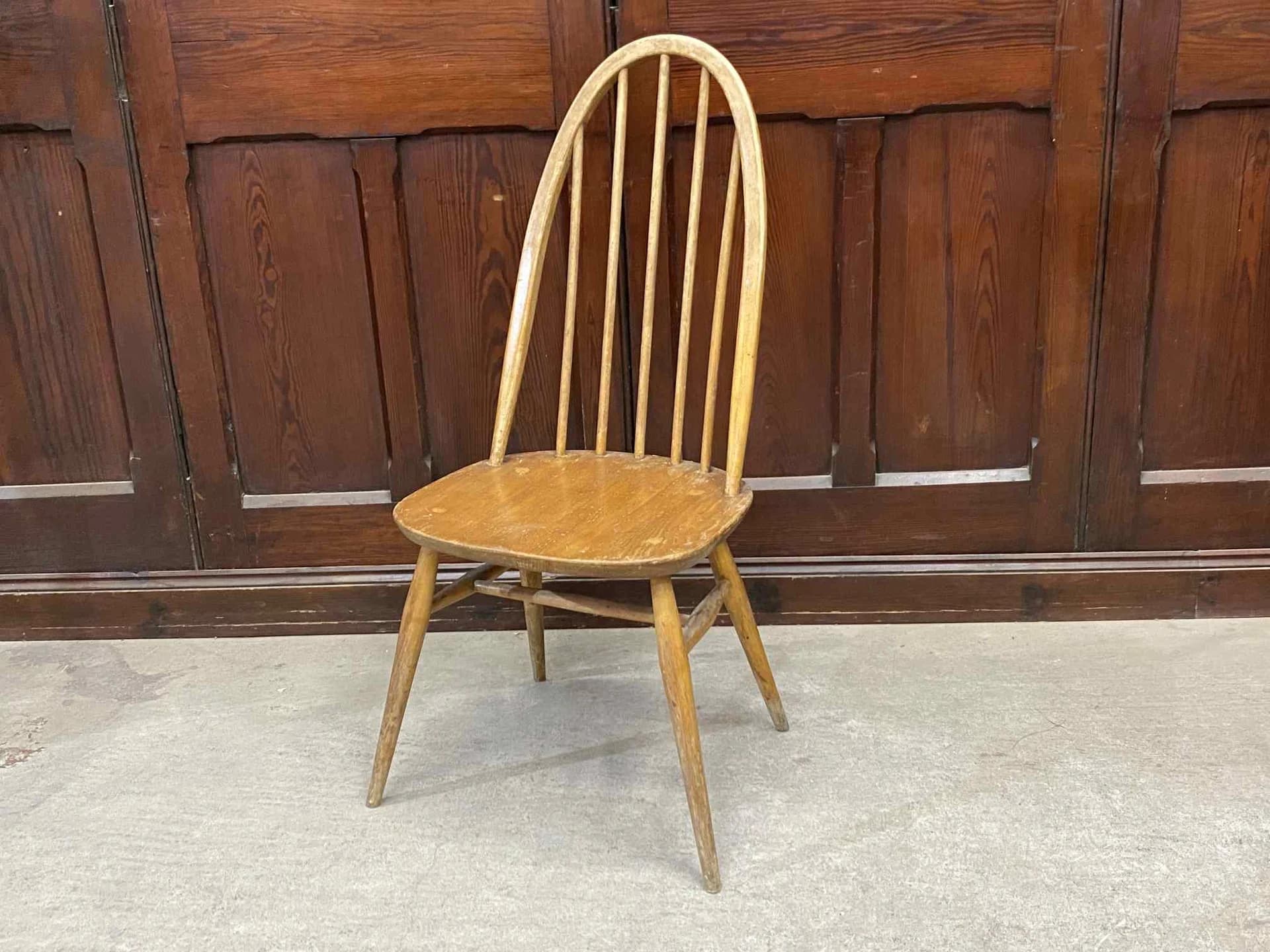 クエーカーチェア|ビーチ材・エルム材・1960年代 英国ミッドセンチュリーの名作 ERCOL(アーコール)