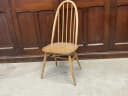 クエーカーチェア｜ビーチ材・エルム材・1960年代 ハイバックのウィンザーチェア ERCOL（アーコール）
