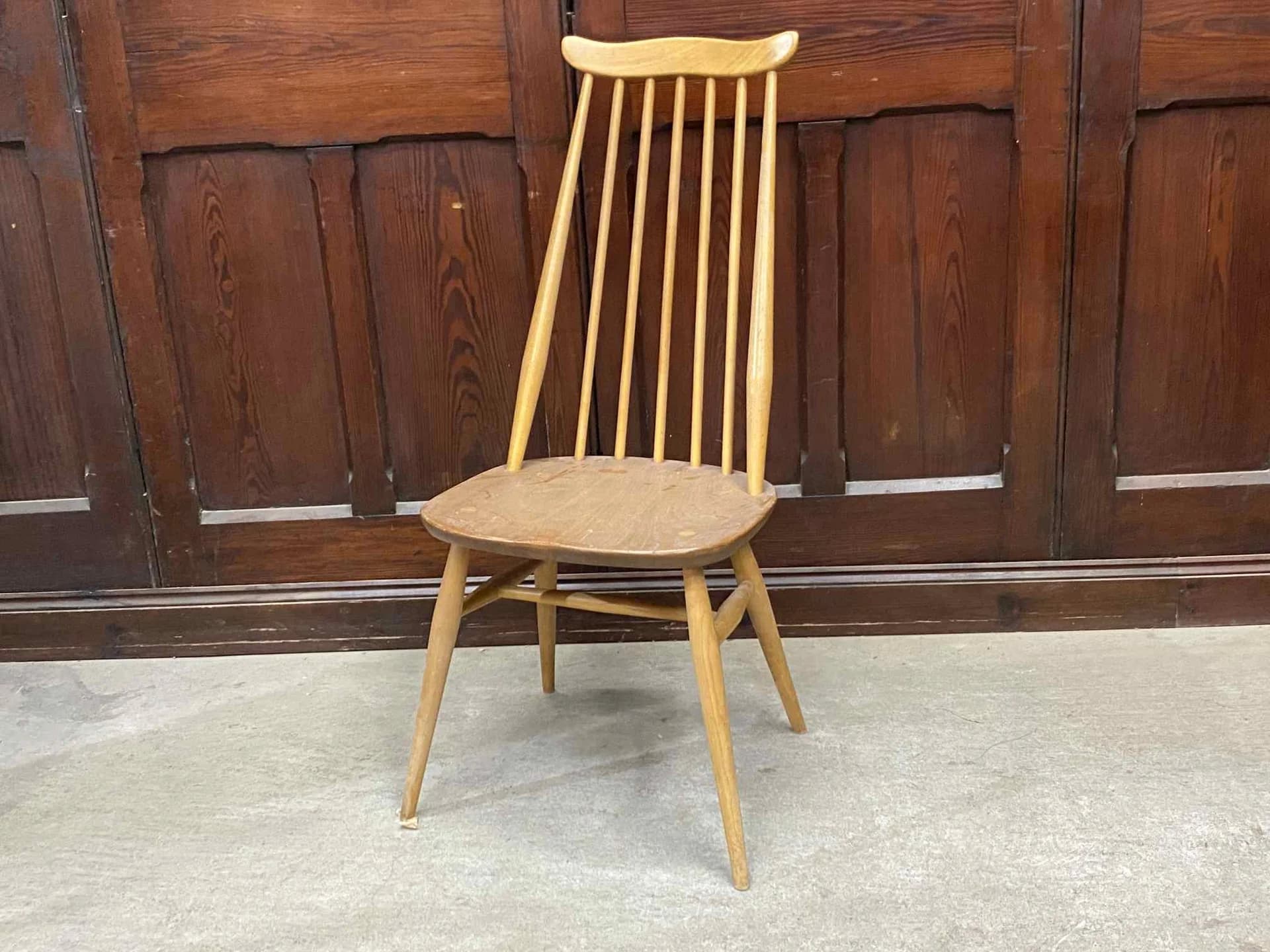 ゴールドスミス チェア｜ブナ・エルム材・1960年代 明るいハチミツ色 ERCOL（アーコール）