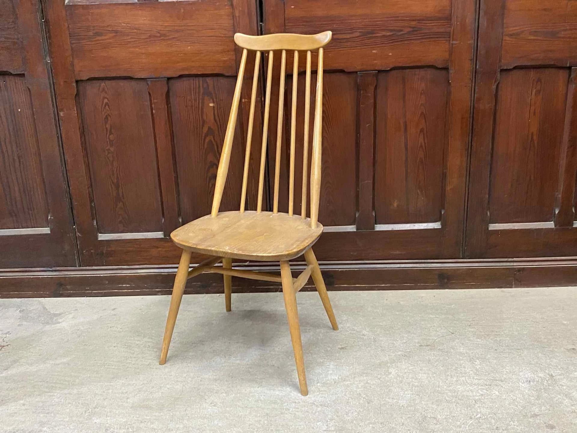 ゴールドスミス チェア｜ブナ・エルム材・1960年代 明るいハチミツ色 ERCOL（アーコール）