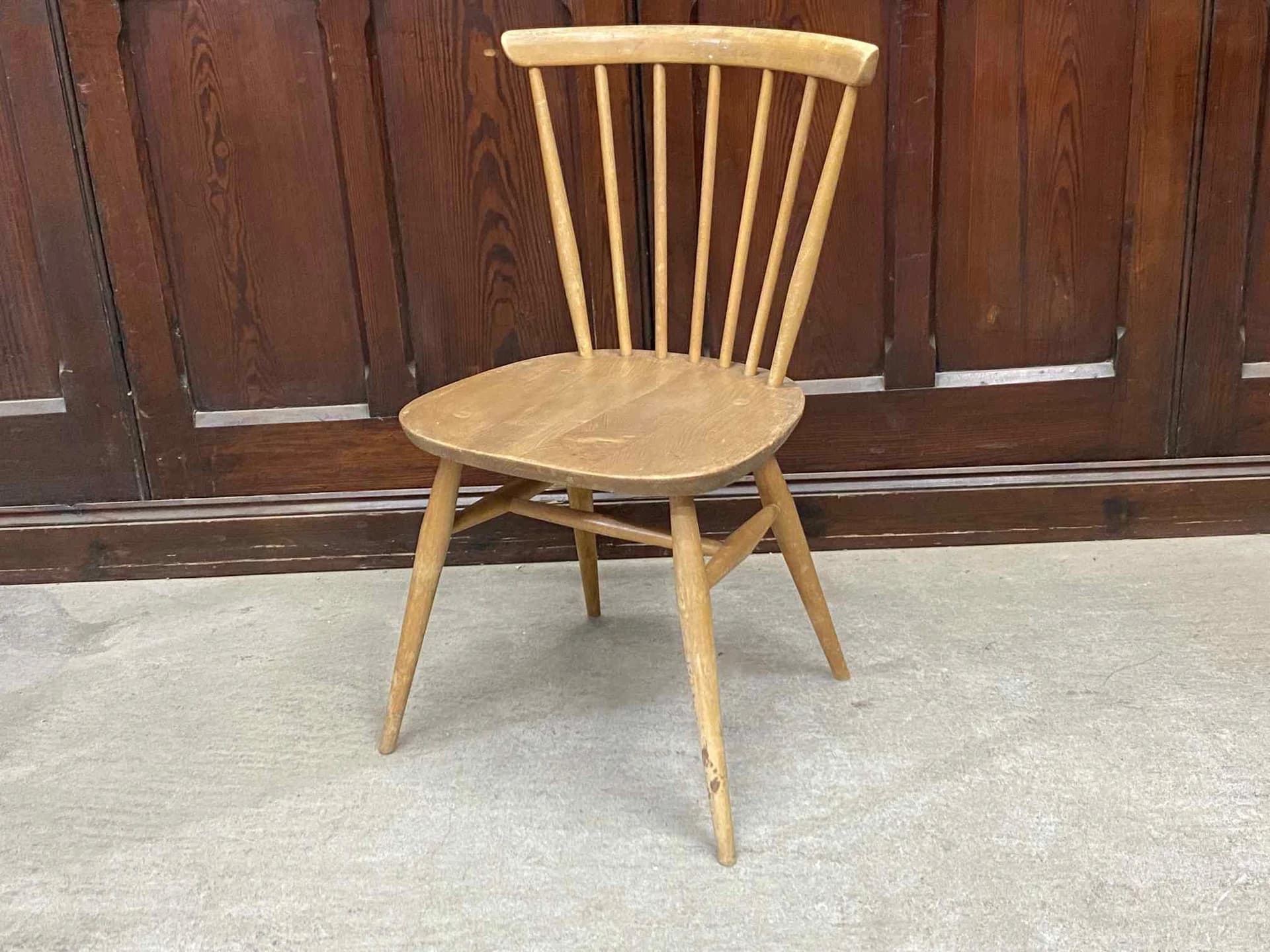 ボウバックチェア｜ブナ・エルム材・1960年代 サドルシート ERCOL（アーコール）