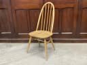 クエーカーチェア｜ビーチ材・エルム材・1960年代 幅広座面のダイニングチェア ERCOL（アーコール）