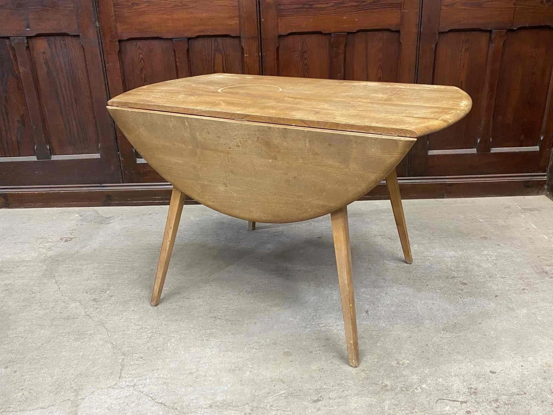 バタフライテーブル｜ビーチ・エルム材・1960年代 折りたたみダイニング ERCOL（アーコール）
