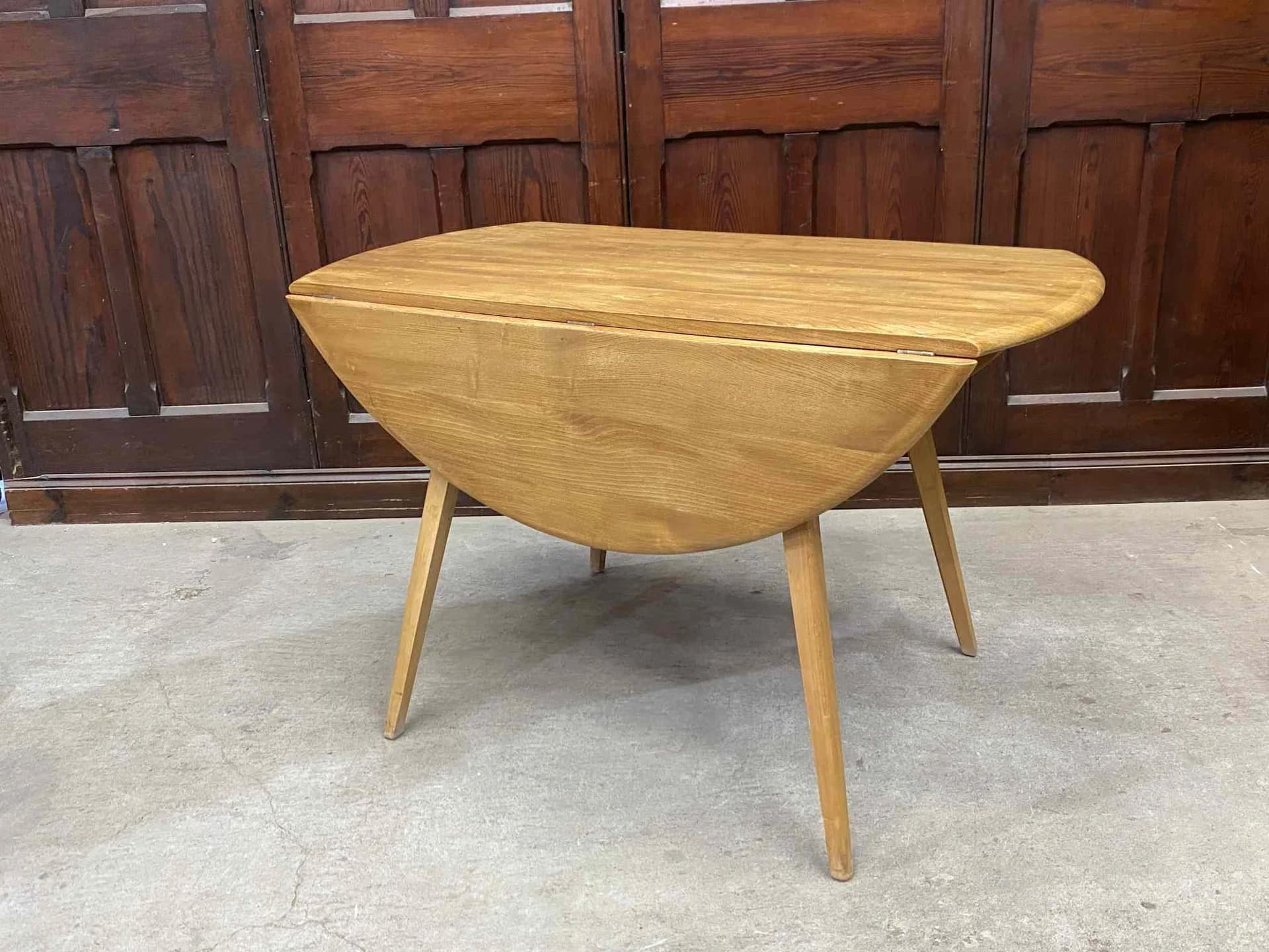 バタフライテーブル｜ビーチ・エルム材・1960年代 折りたたみダイニング ERCOL（アーコール）