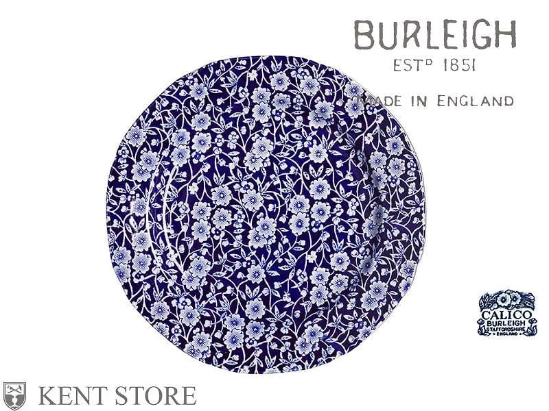 プレート｜ブルーキャリコ 19cm BURLEIGH（バーレイ）