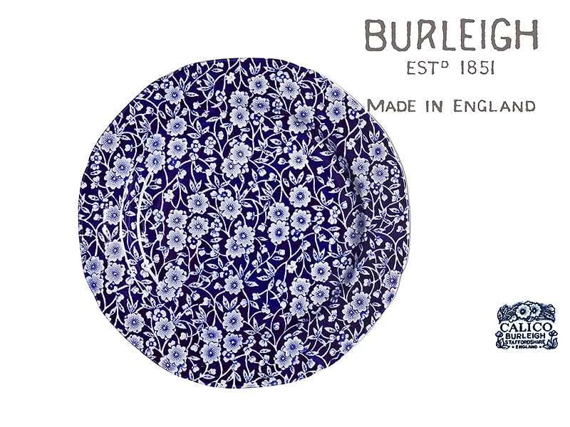 プレート|ブルーキャリコ 21.5cm BURLEIGH(バーレイ)