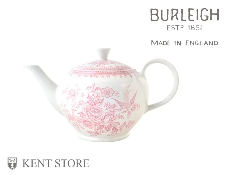 ティーポットS|ピンクアジアティックフェザンツ BURLEIGH(バーレイ)
