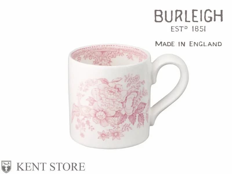 マグカップ｜ピンクのアジアティックフェザンツ 284ml BURLEIGH（バーレイ）
