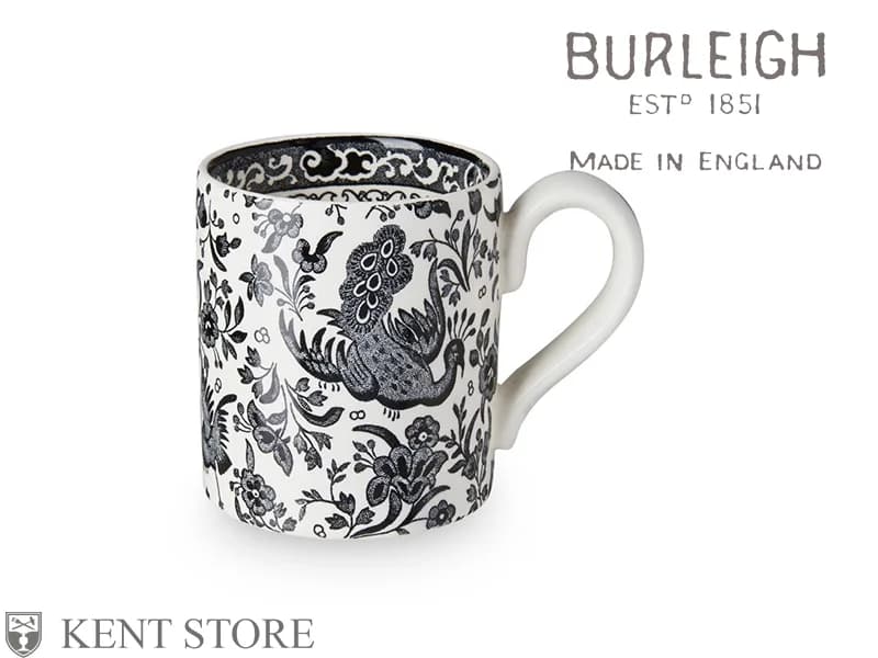 マグカップ|ブラックリーガルピーコック BURLEIGH(バーレイ)
