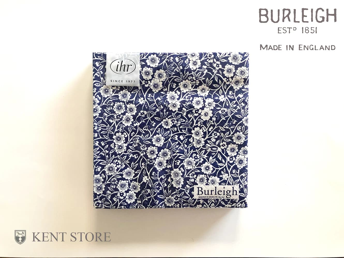 ペーパーナプキン｜ブルーキャリコ 20枚入り BURLEIGH（バーレイ）