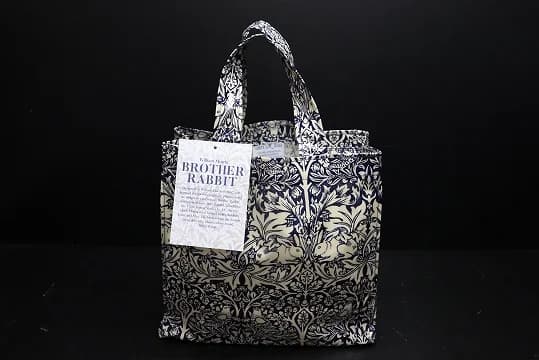 ガセットバッグ S｜ウィリアム・モリス Brother Rabbit Blue