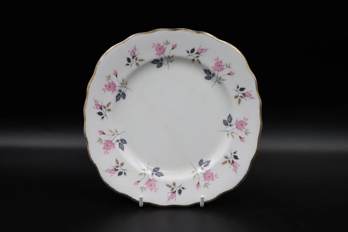 プレート|1930年代 小さな薔薇のロイヤルオズボーン 15.5cm