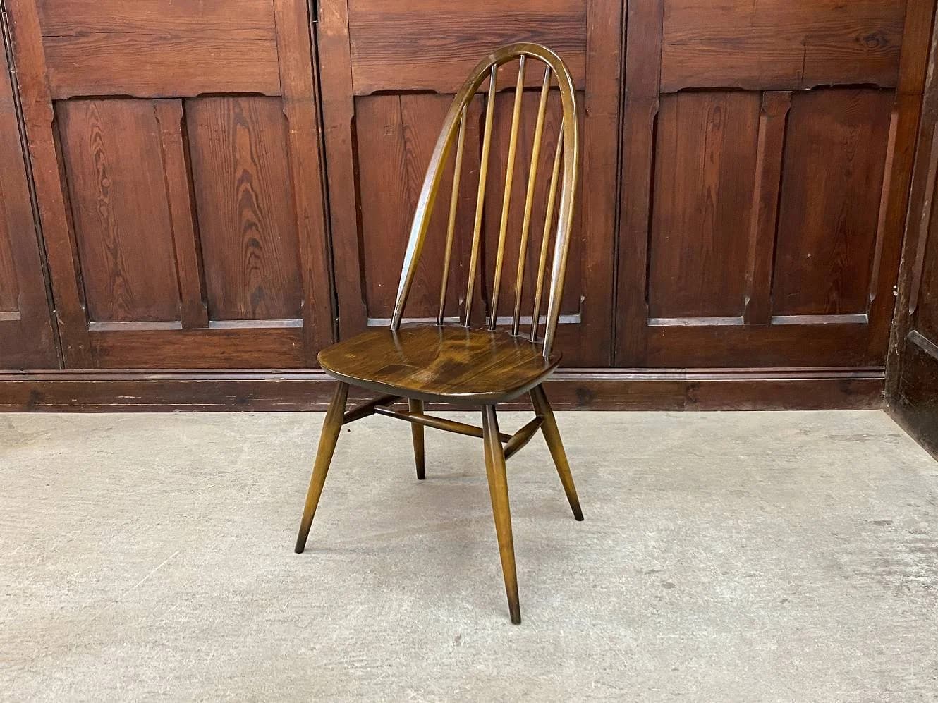 クエーカーチェア|ビーチ・エルム材 スポークバック ERCOL(アーコール)