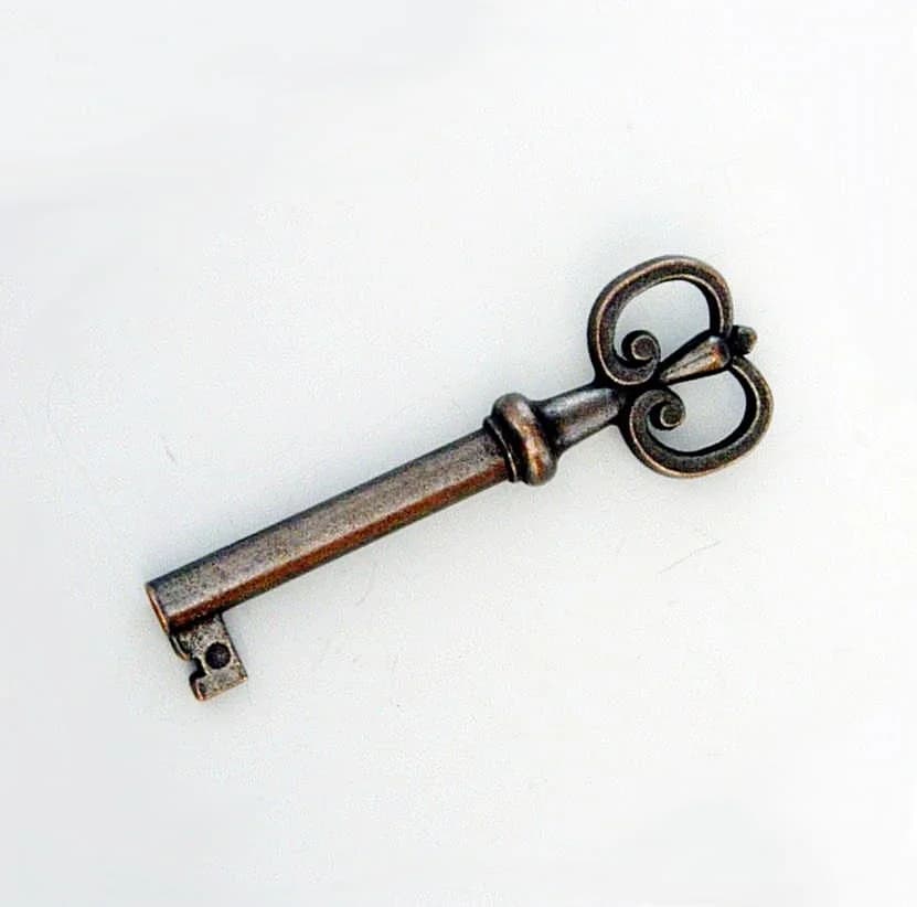 キー|渦巻きのボウ 6.2cm