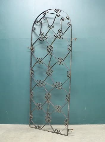 ゲート|アイアン・1930年代 縦長の唐草 90×206cm