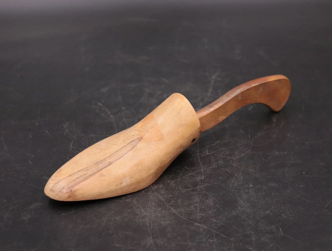 シューツリー|木製・1930年代 短い柄の甲型 31.5cm