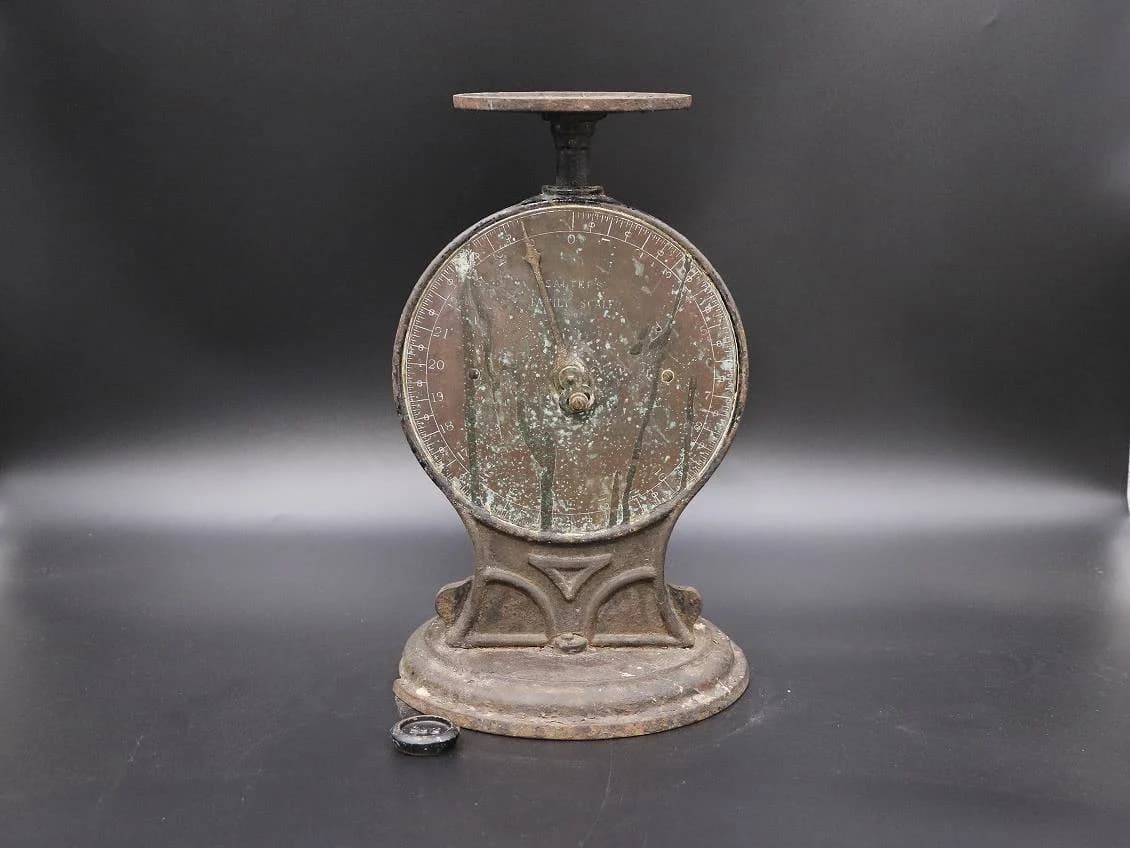スケール|ソルター 錆びついた文字盤 34.5cm