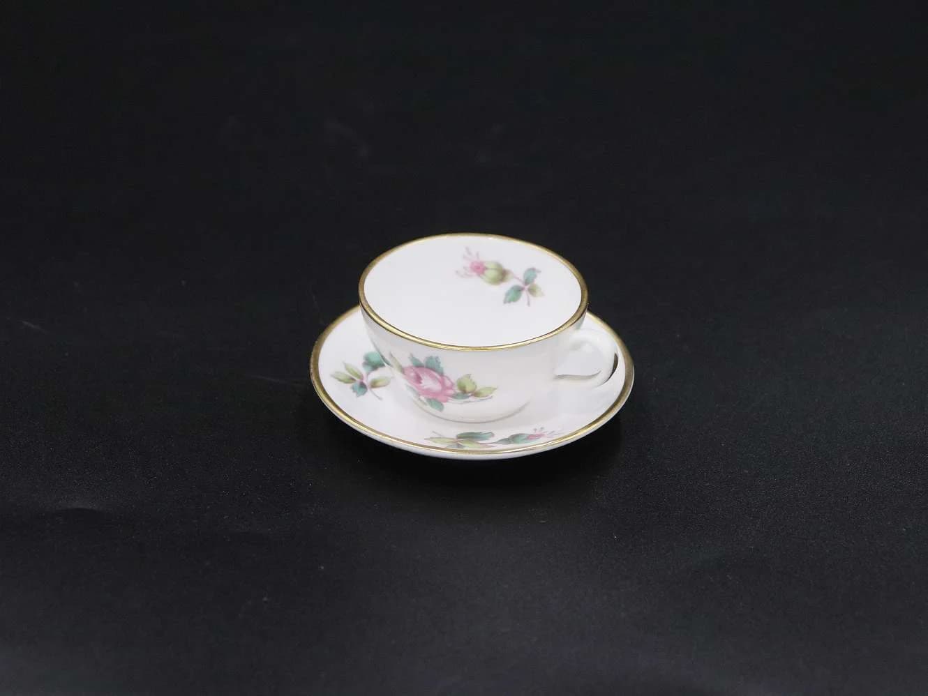 ミニカップ&ソーサー|1920年代 バラ Spode(スポード)