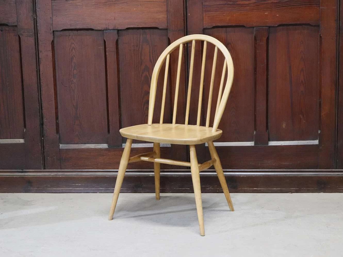 フープバックチェア|ブナ材・エルム材・1960年代 ウィンザースタイル ERCOL(アーコール)