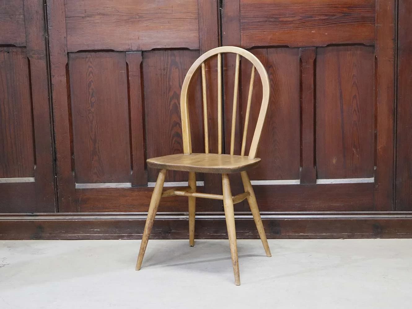 フープバックチェア|ブナ材・エルム材・1960年代 ミッドセンチュリーの名作椅子 ERCOL(アーコール)