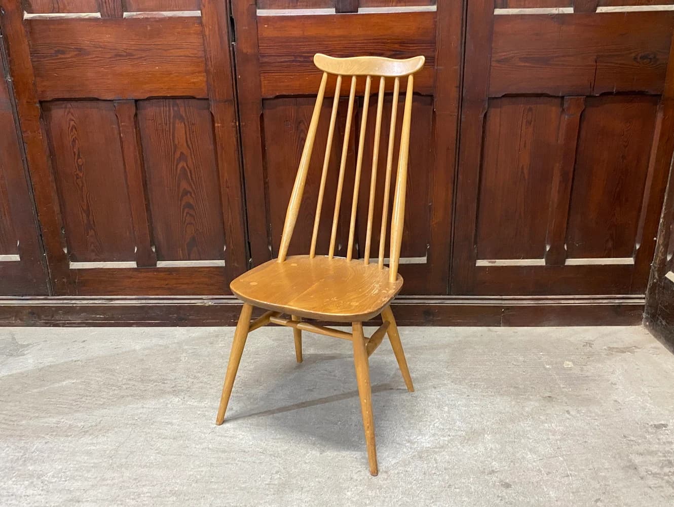 ゴールドスミス チェア|ブナ・エルム材・1960年代 明るいハチミツ色 ERCOL(アーコール)