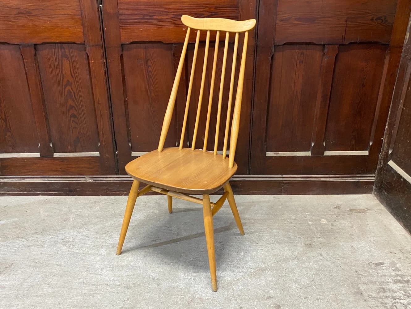ゴールドスミス チェア|ブナ・エルム材・1960年代 明るいハチミツ色 ERCOL(アーコール)