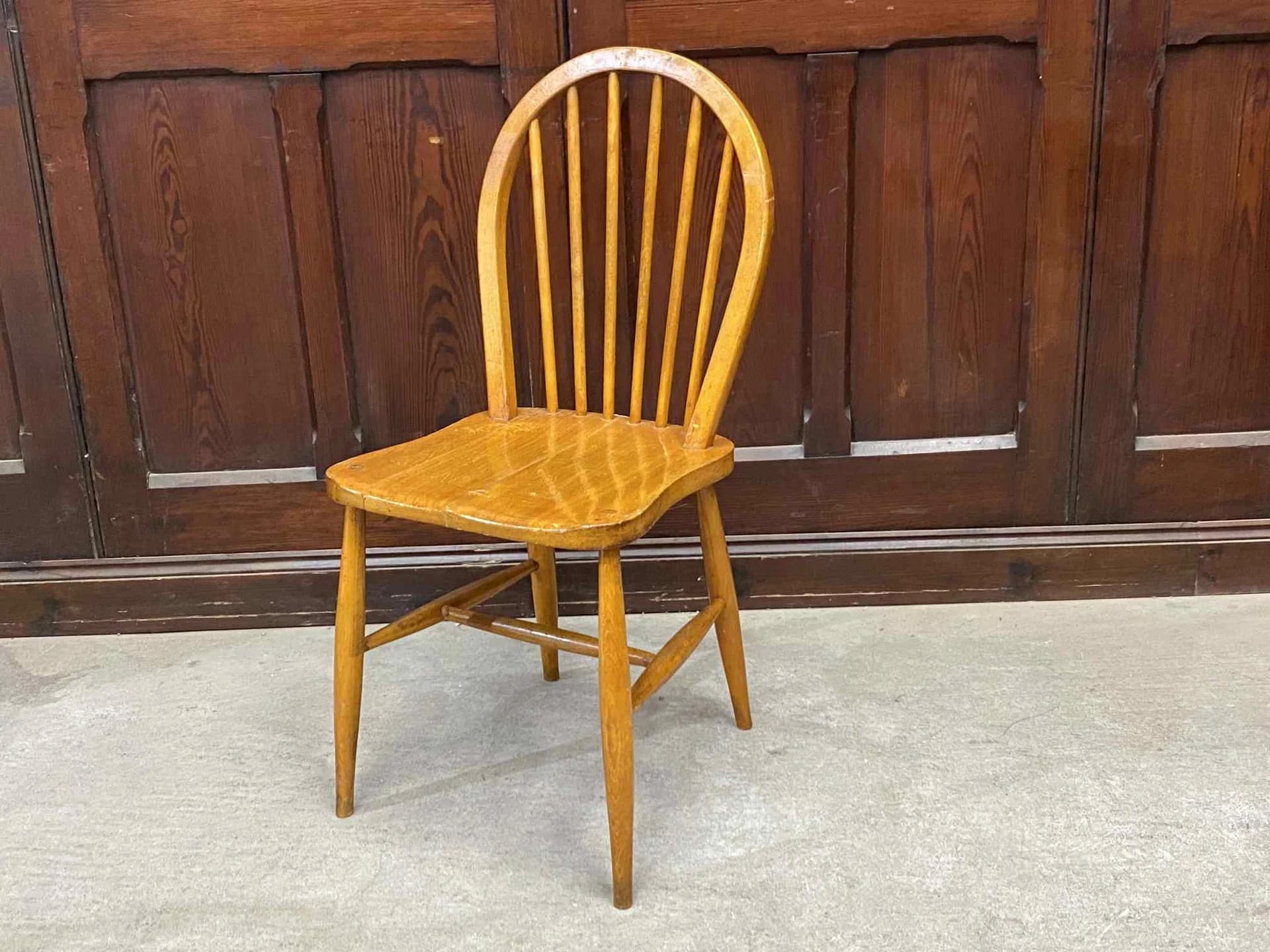 フープバックチェア|ブナ材・1960年代 ハイバック ERCOL(アーコール)