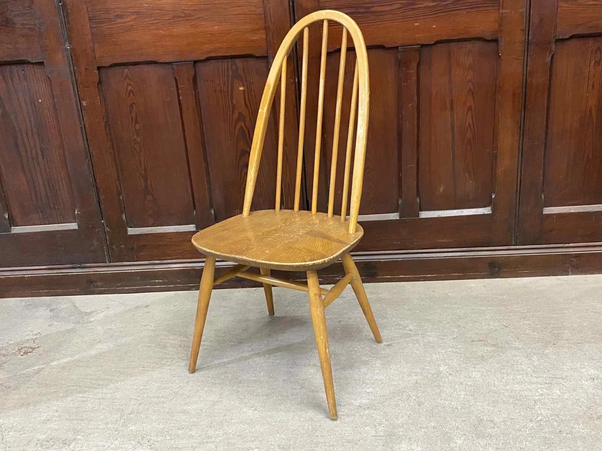 クエーカーチェア|ビーチ材・エルム材・1960年代 英国ミッドセンチュリーの名作 ERCOL(アーコール)