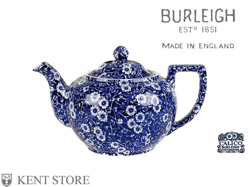 ティーポットS|ブルーキャリコ 580ml BURLEIGH(バーレイ)