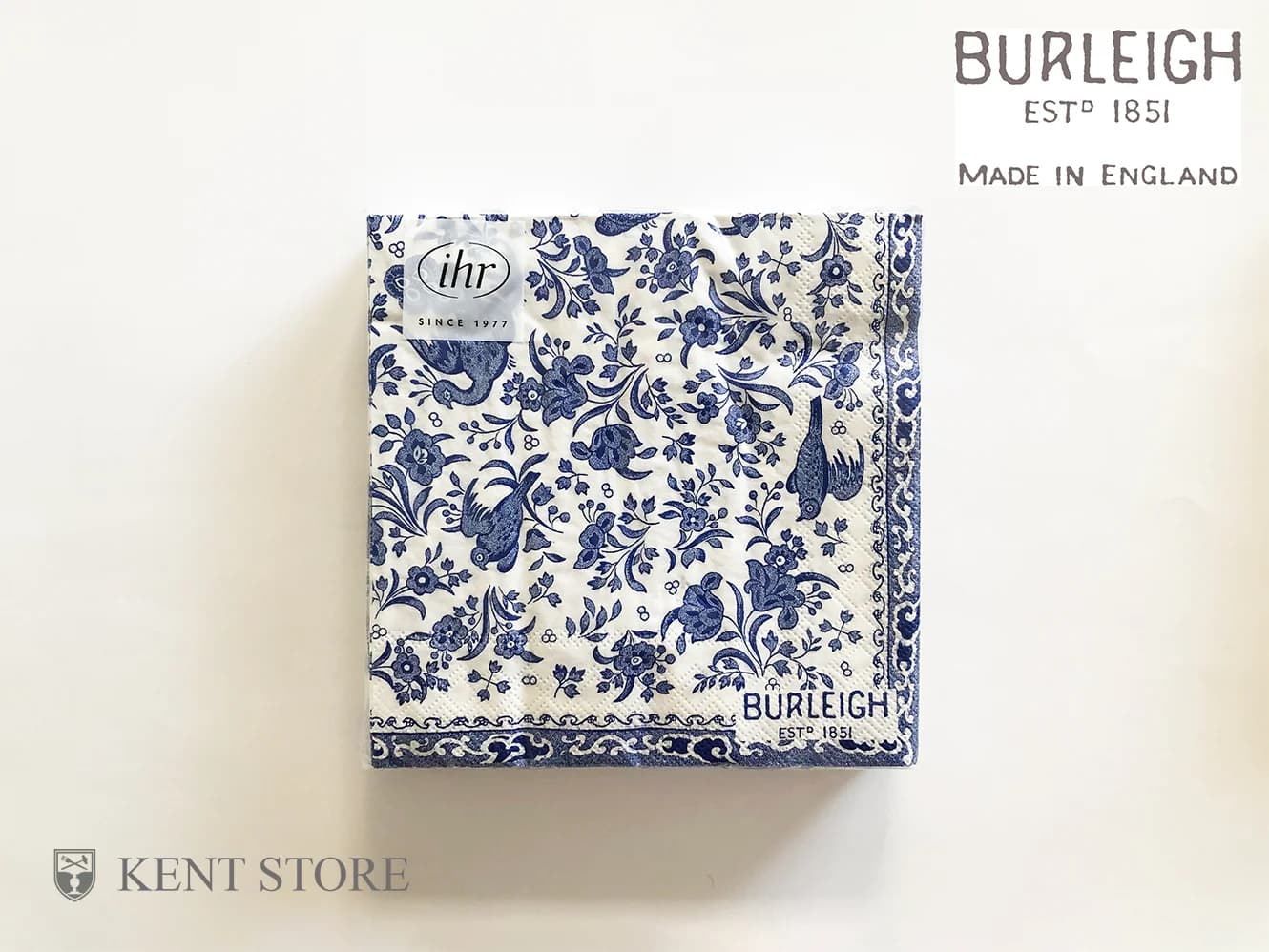 ペーパーナプキン|ブルーリーガルピーコック BURLEIGH(バーレイ)
