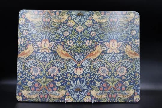 プレイスマット|いちご泥棒 ブルー 36cm ウィリアム・モリス